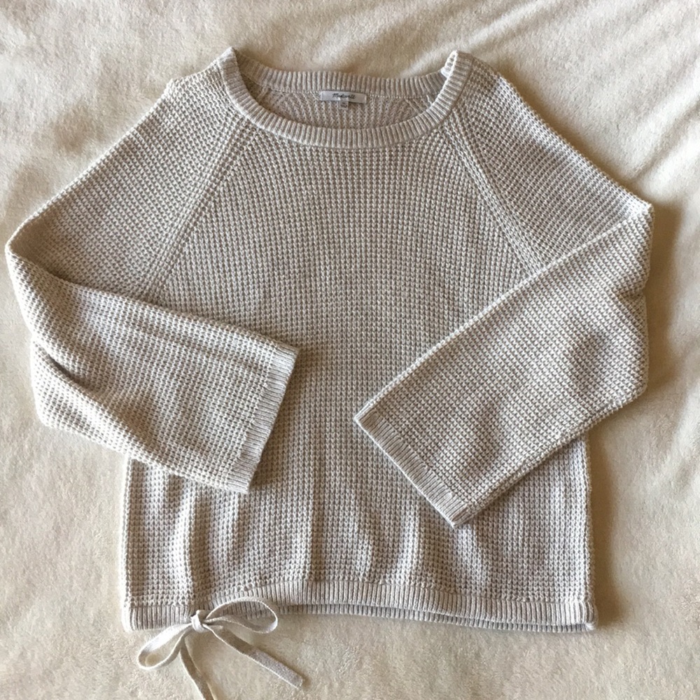 Madewell Waffle Knit Sweater